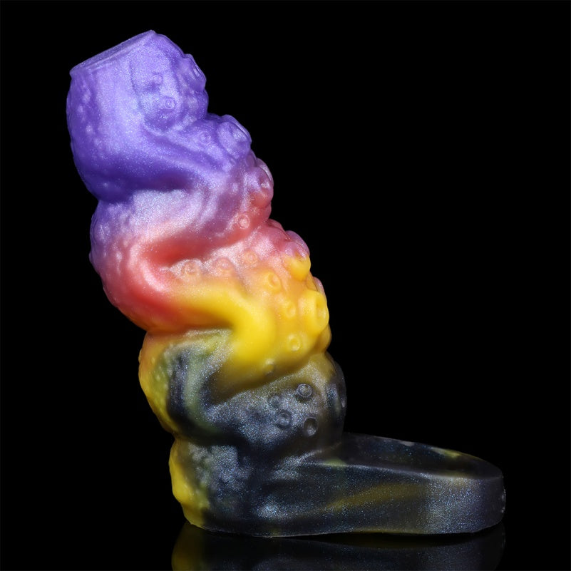 Octopus Fantasy Penis Sleeve – Alien Spiral 5-Inch Penis Extender for Deep-Stretch Pleasure