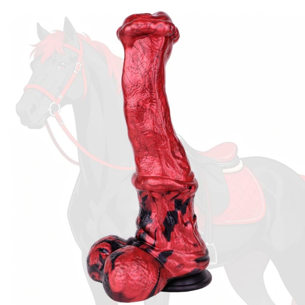 Zor-Curved-Silicone-Fantasy-Equine-Dildo