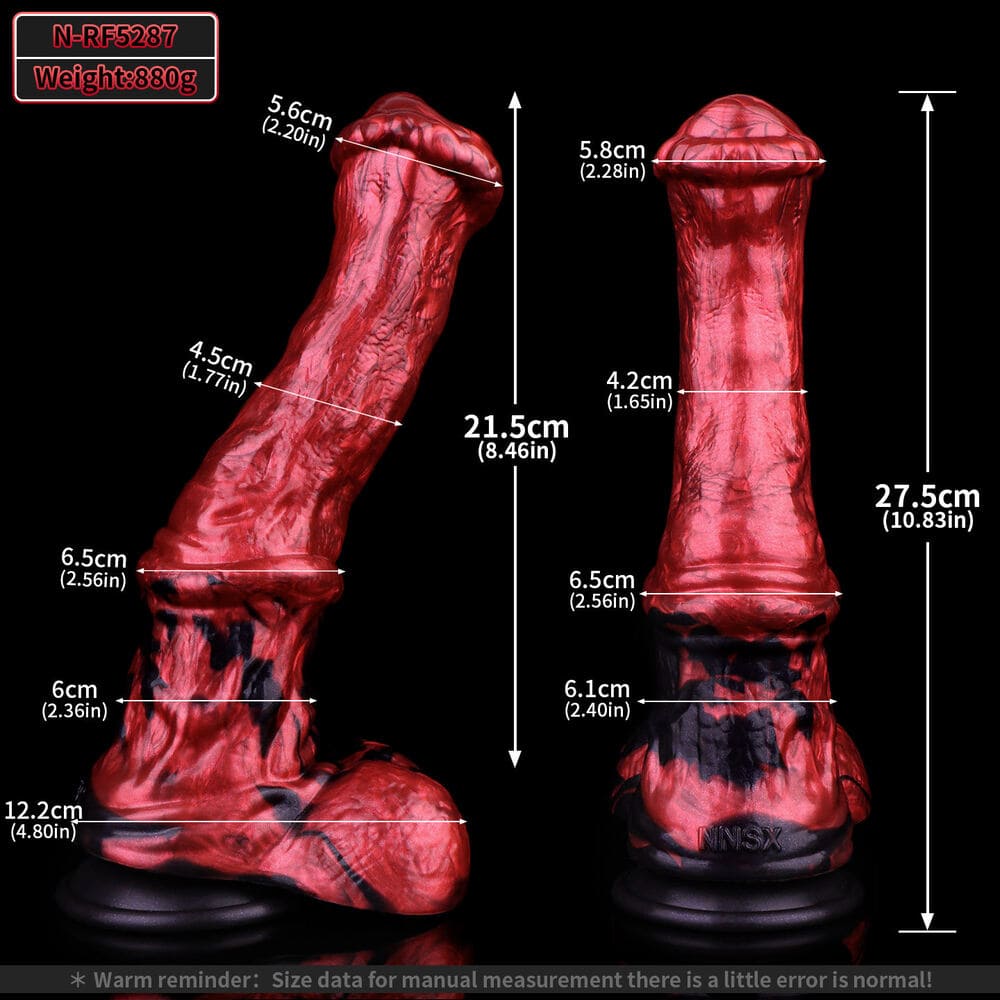 Zor-Curved-Silicone-Fantasy-Equine-Dildo