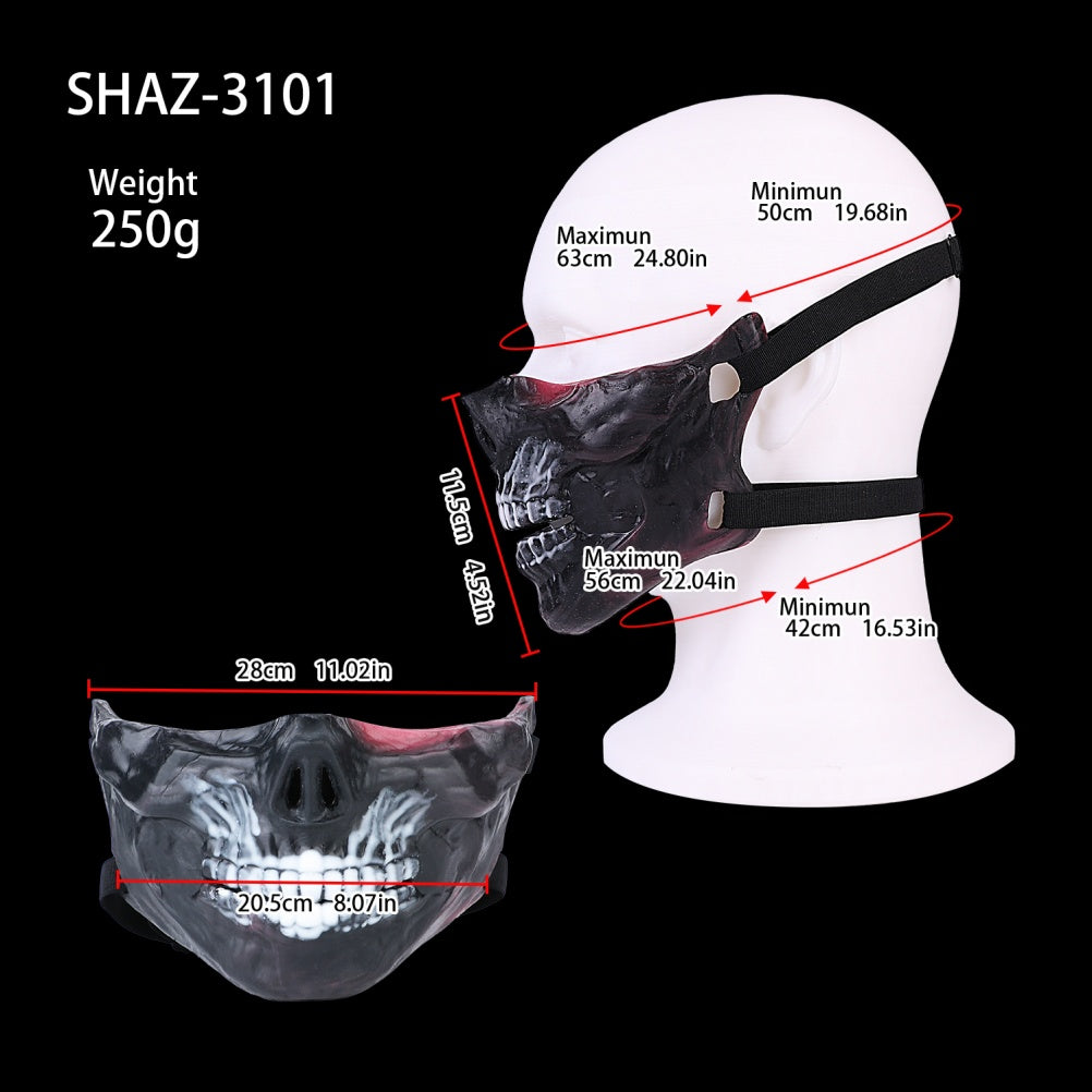 Strap-On Fantasy Silicone BDSM Masks - Couples Sex Roleplay and Teasing Toys
