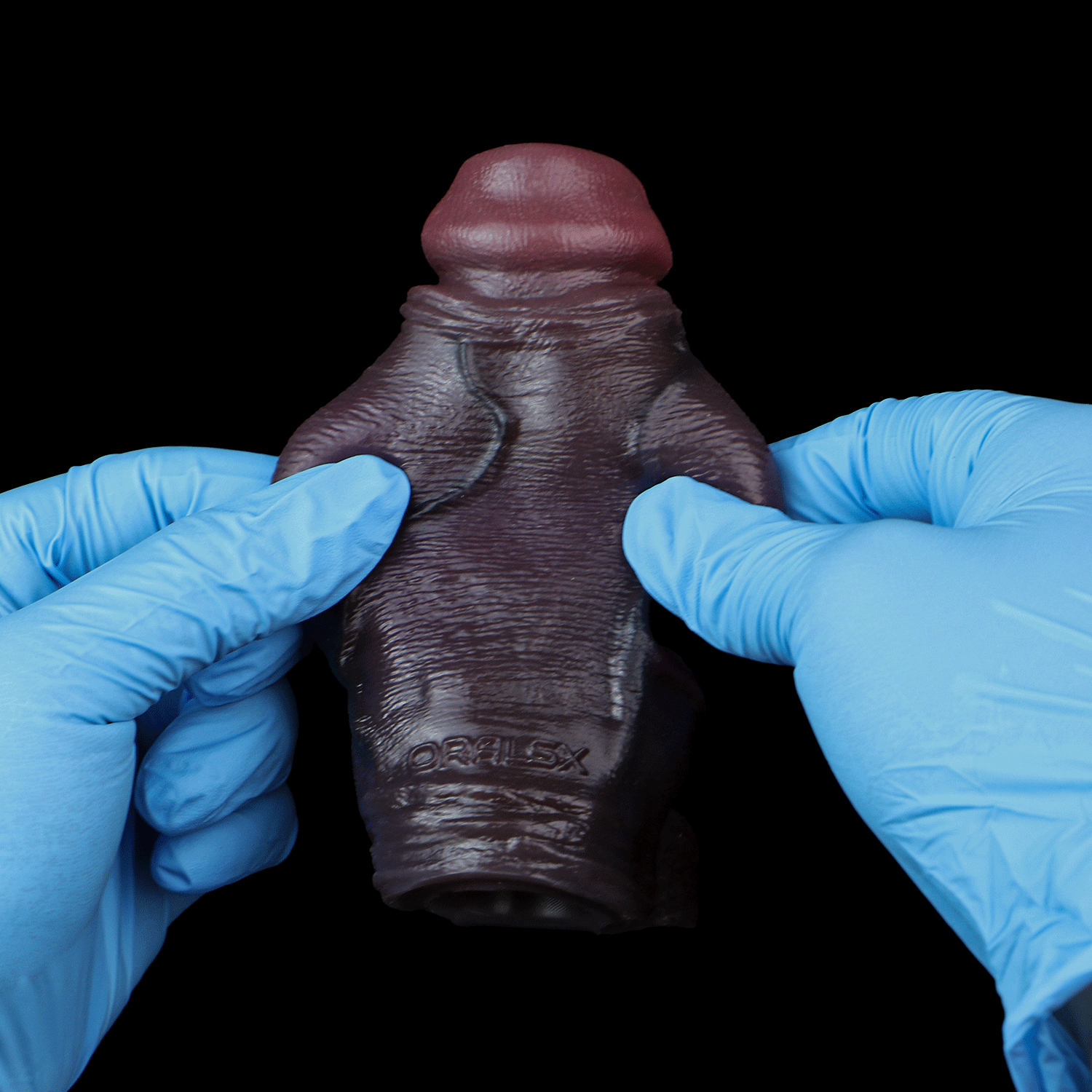 Wearable Locking Silicone Realistic Cock Sleeve - Penis Extender Sex Toy for Improving Male Erections