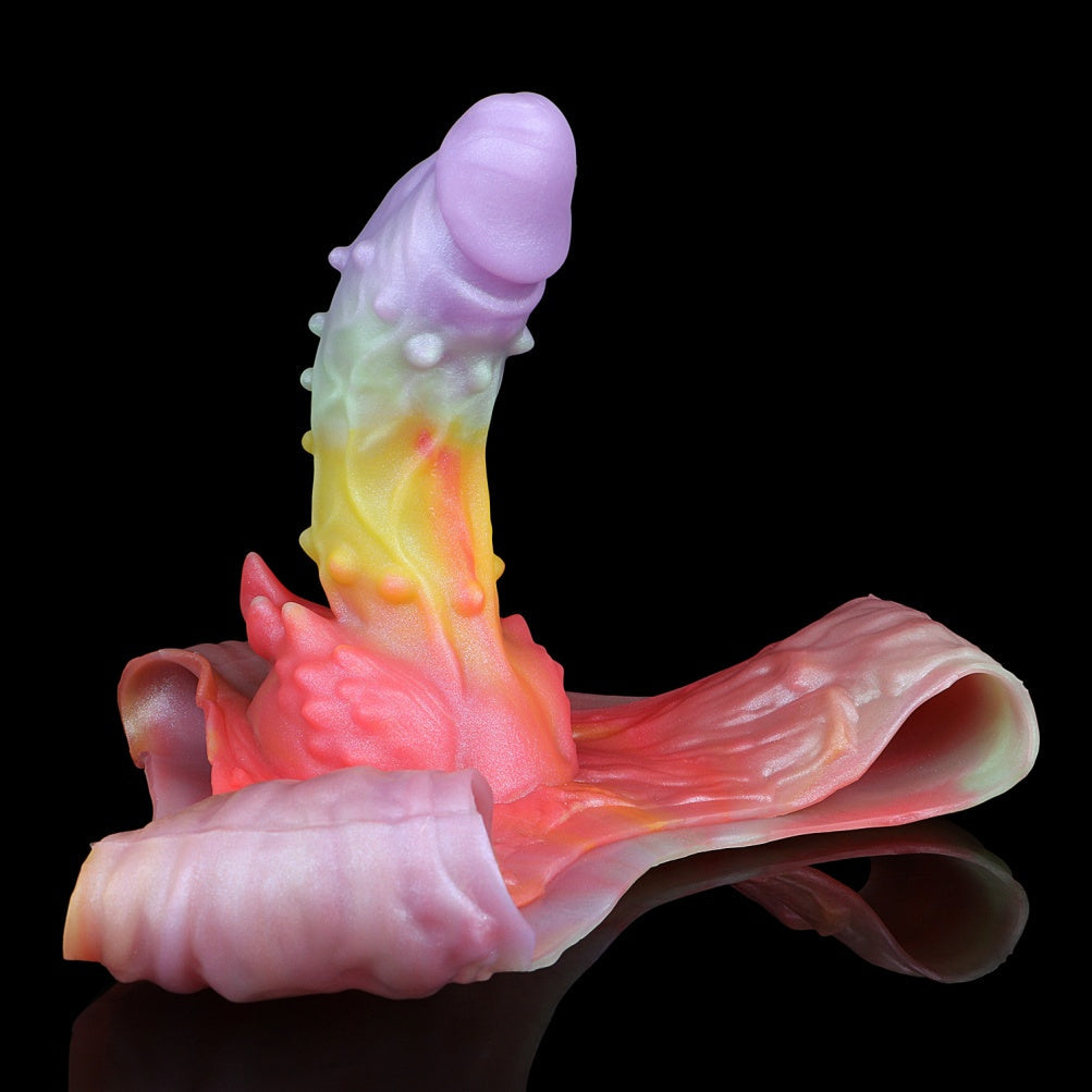 Touchpoint Fantasy Colorful Silicone Sheath Underwear – Male Penis Sleeve Extender Pants