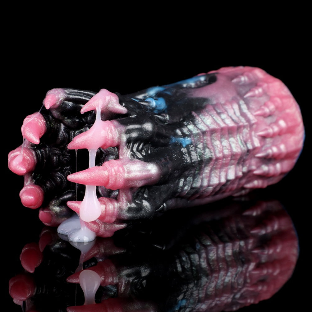 Demon Claw Squirting Pocket Pussy – Silicone Male Masturbator Blowjob Mini Sex Doll