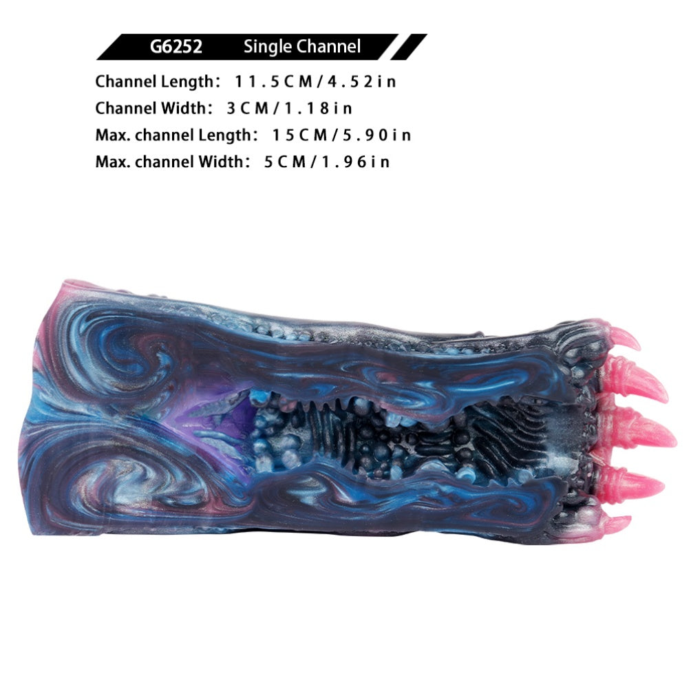 Demon Claw Squirting Pocket Pussy – Silicone Male Masturbator Blowjob Mini Sex Doll