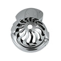 Metal Chastity Cage for Men with Invisible Button Lock – Dome Design, 6 Adjustable Sizes, Ventilated Open Structure