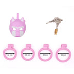 Puppy Play Bulldog Chastity Cage – Cute Resin Locking Device for Men