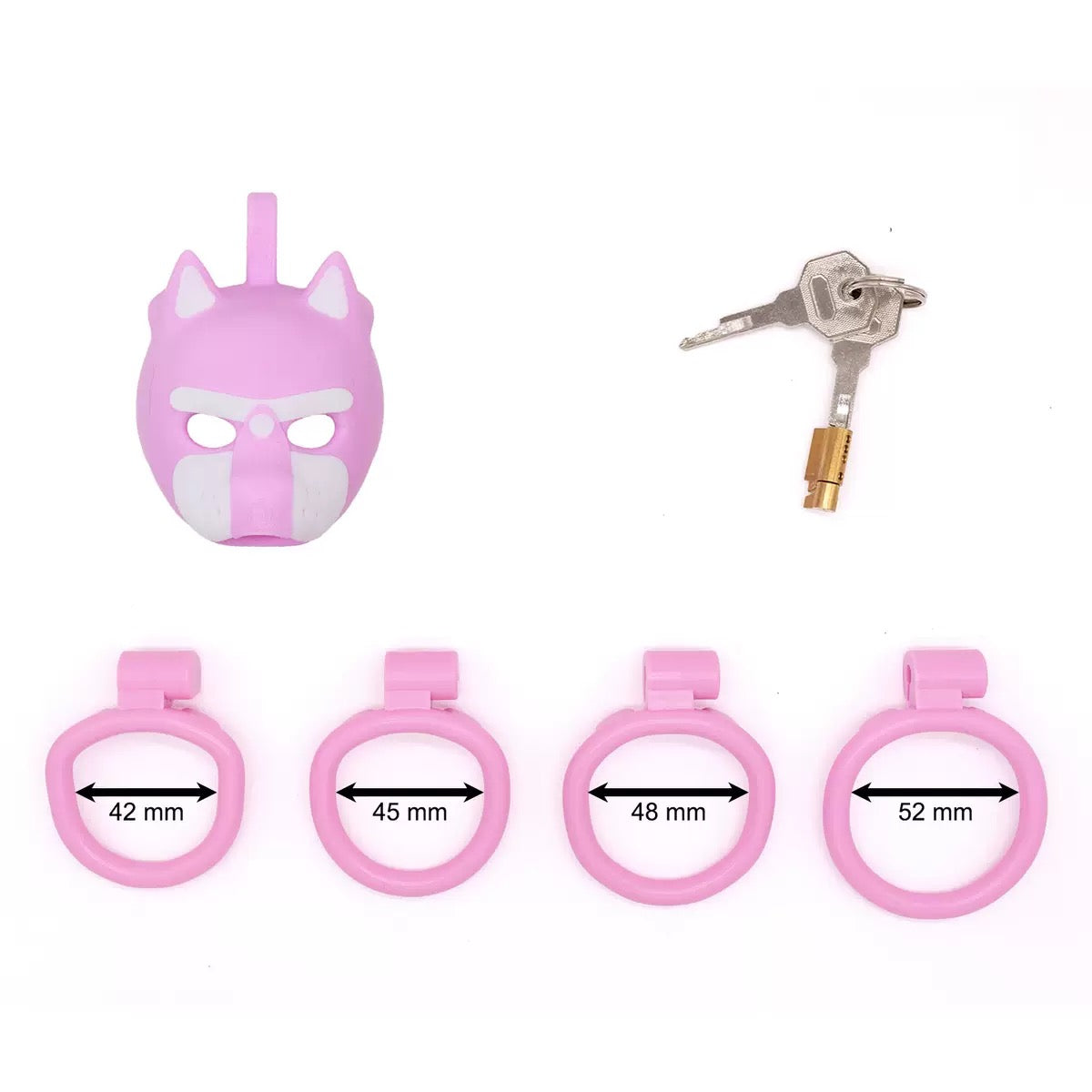 Puppy Play Bulldog Chastity Cage – Cute Resin Locking Device for Men