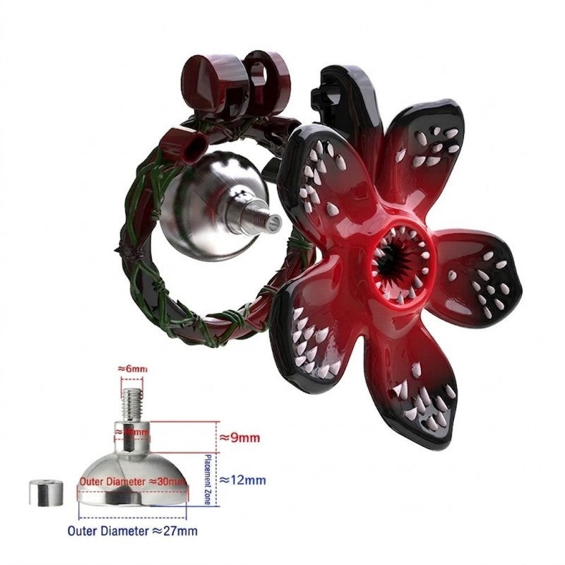 Demogorgon Flower Chastity Cage –  Male Chastity Device