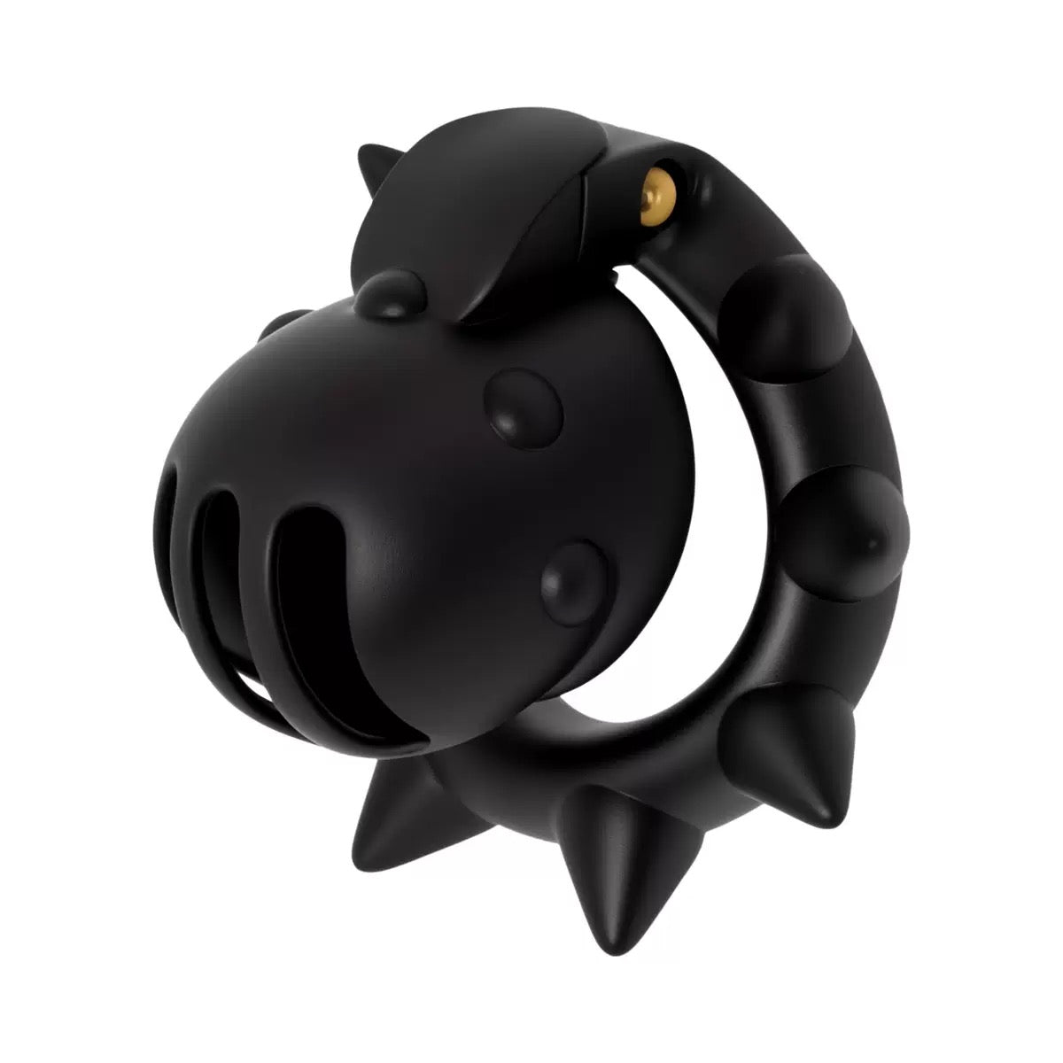 Spiked Monster Cock Ring – Black Silicone Penis Ring with Intense Spikes (3 Sizes)