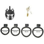 Puppy Play Bulldog Chastity Cage – Cute Resin Locking Device for Men