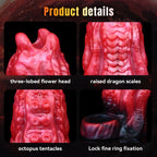 Monster Tentacle Fantasy Vibrating Penis Sleeve - ED Enhancement and Ejaculation Control for Men