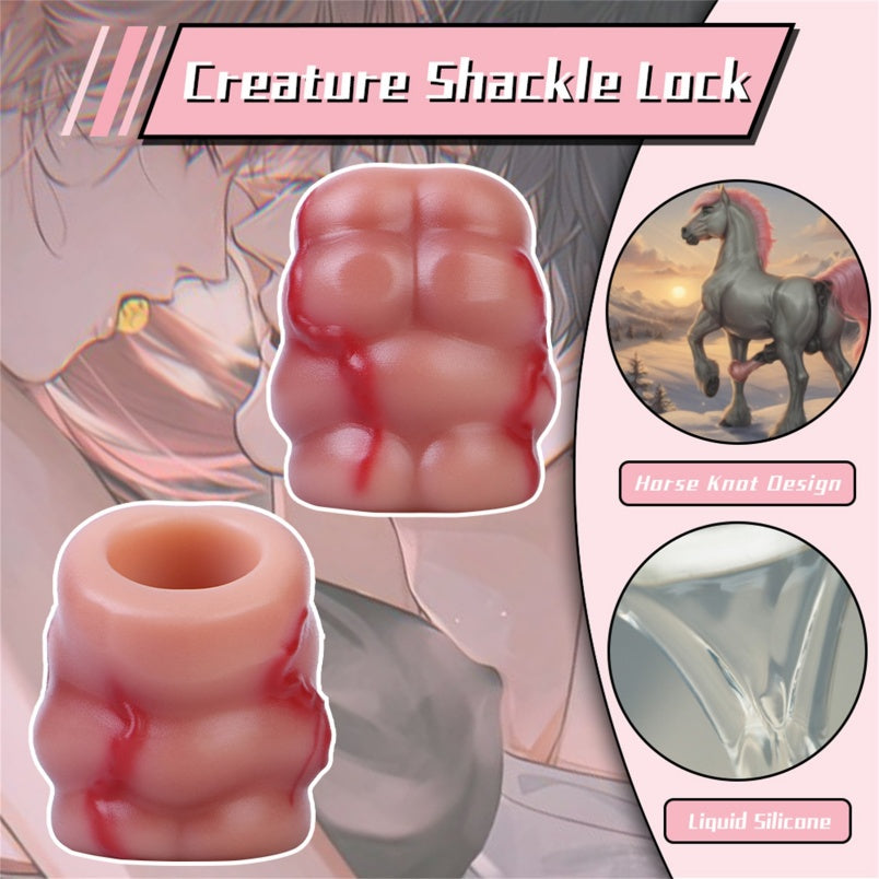 Horsedildo Fantasy Cock Ring - Powe Muscle Penis Extender Sex Toys for Men Gay Couple