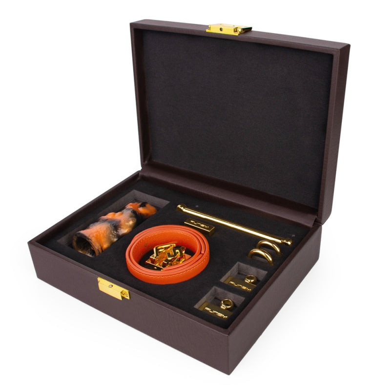 Monsterdildo Gag Ball Bondage Kit - Elegant Forced Kinky Restriant Orgasm Oral Sex Toys