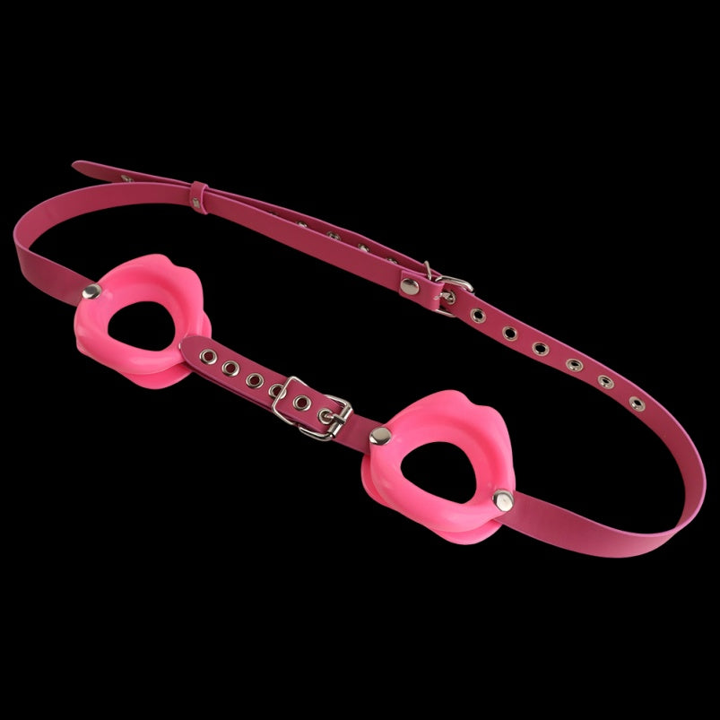 Lip-Shaped Nipple Clamps Play Bondage Kinky Sex - Female Strap-On Sexual Stimulation BDSM Toys