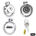 Flat Metal Male Chastity Cage – Inverted 2.0 Design