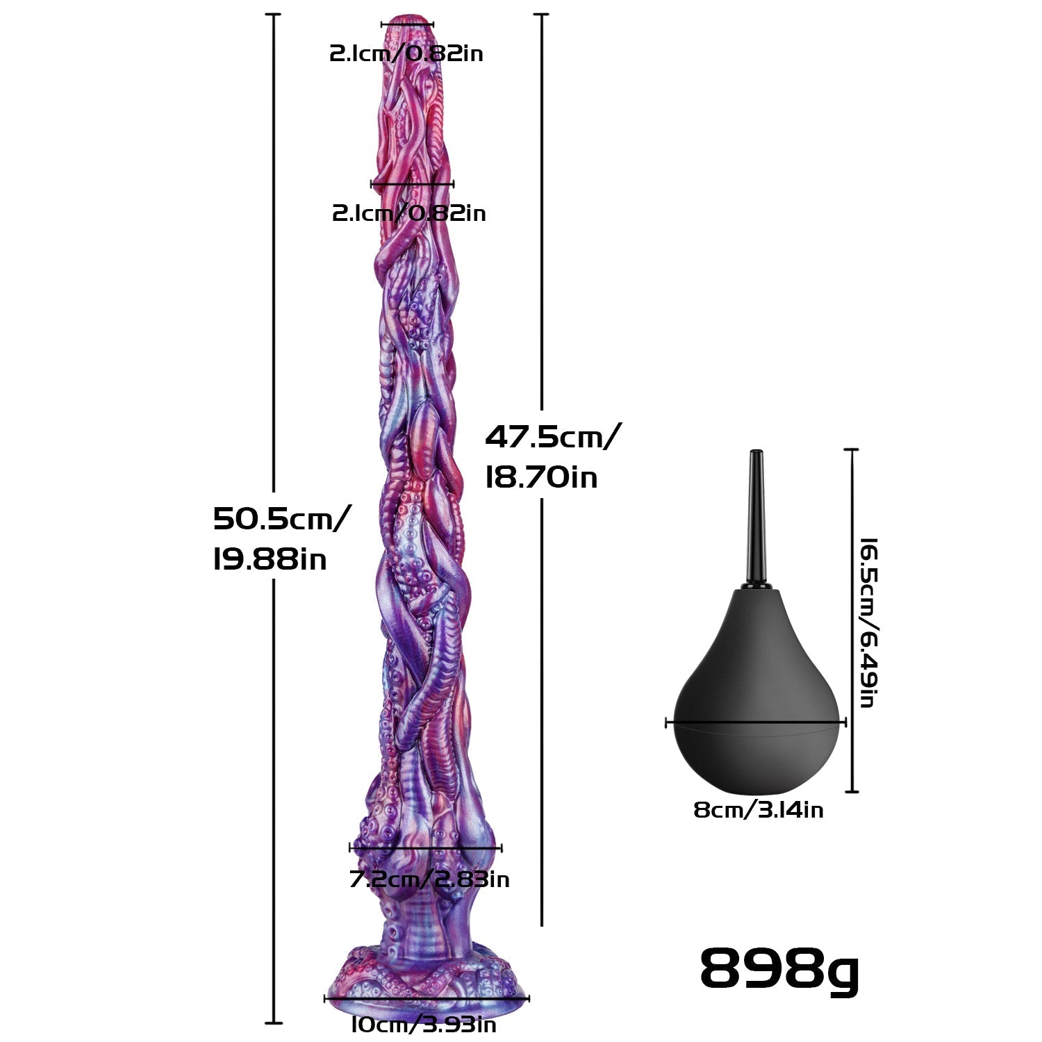 Abyss Serpent Inflatable Dildo – Deep Fantasy Edition - Tarisss Sex Toy Store