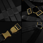 Adjustable BDSM Bondage Harness with Metal Buckles - Tarisss Sex Toy Store