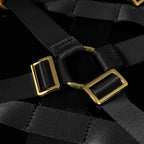 Adjustable BDSM Bondage Harness with Metal Buckles - Tarisss Sex Toy Store