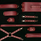 Adjustable Leather Harness Strap Set with Metal Buckles & Connectors - Tarisss Sex Toy Store
