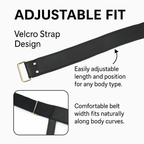 Adjustable Leather Strap - On Harness – Wearable Suction Base Edition (Black) - Tarisss Sex Toy Store