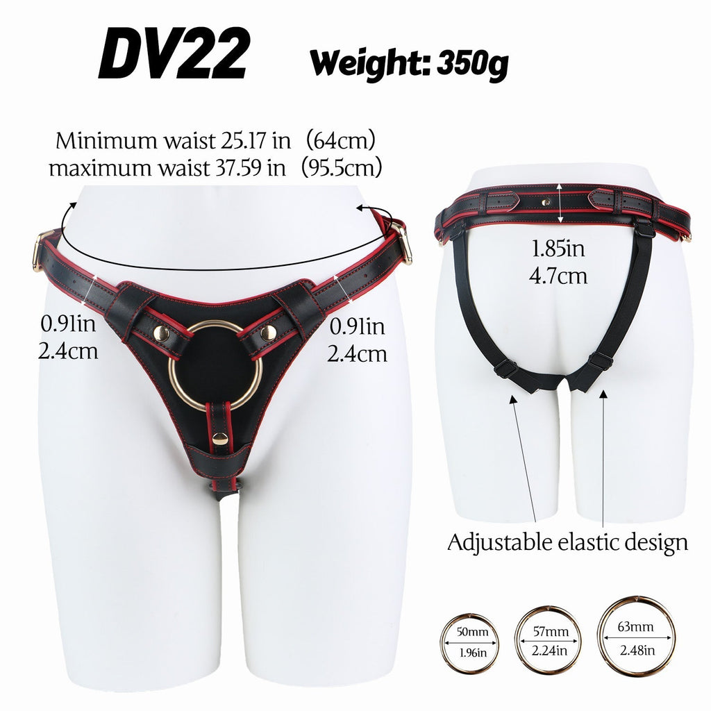 Adjustable Strap - On Harness with O - Ring Set - Tarisss Sex Toy Store