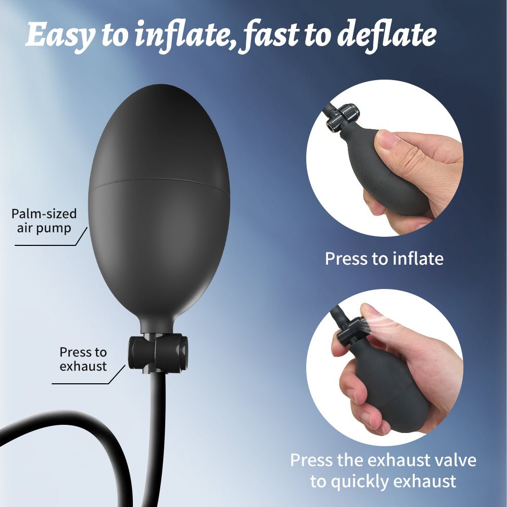 AeroPulse App - Controlled Inflatable Prostate Massager - Tarisss Sex Toy Store