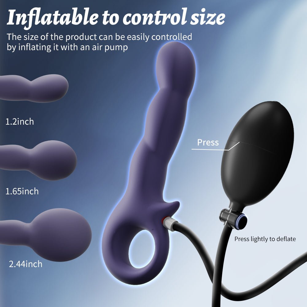 AeroPulse App - Controlled Inflatable Prostate Massager - Tarisss Sex Toy Store