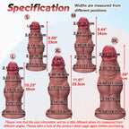 Ajax 12 Inch Ultra Thick Realistic Huge Dildo - Tarisss Sex Toy Store