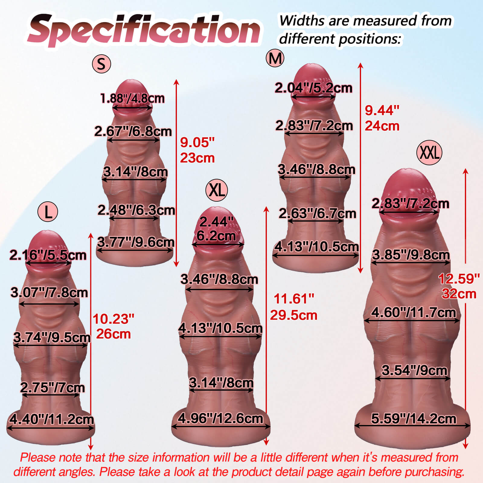 Ajax 12 Inch Ultra Thick Realistic Huge Dildo - Tarisss Sex Toy Store
