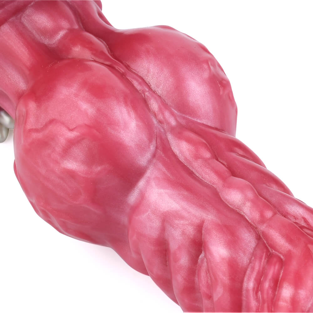 Alpha 13 Inch Silicone Wolf Dildo with Cock Knot - Tarisss Sex Toy Store