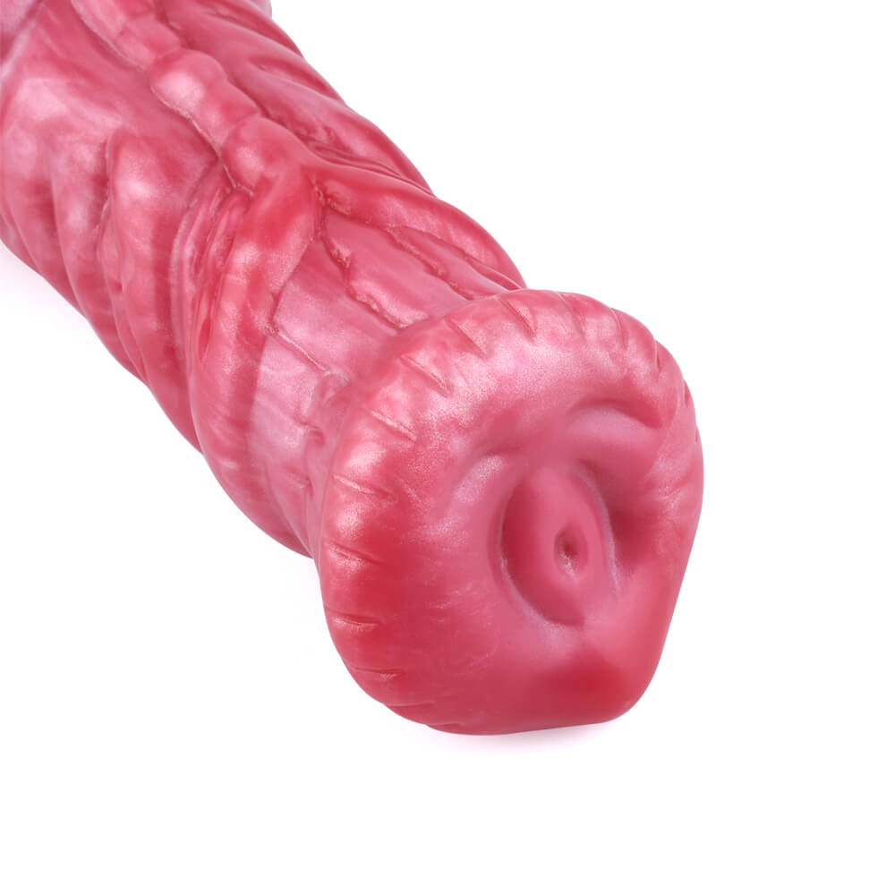 Alpha 13 Inch Silicone Wolf Dildo with Cock Knot - Tarisss Sex Toy Store