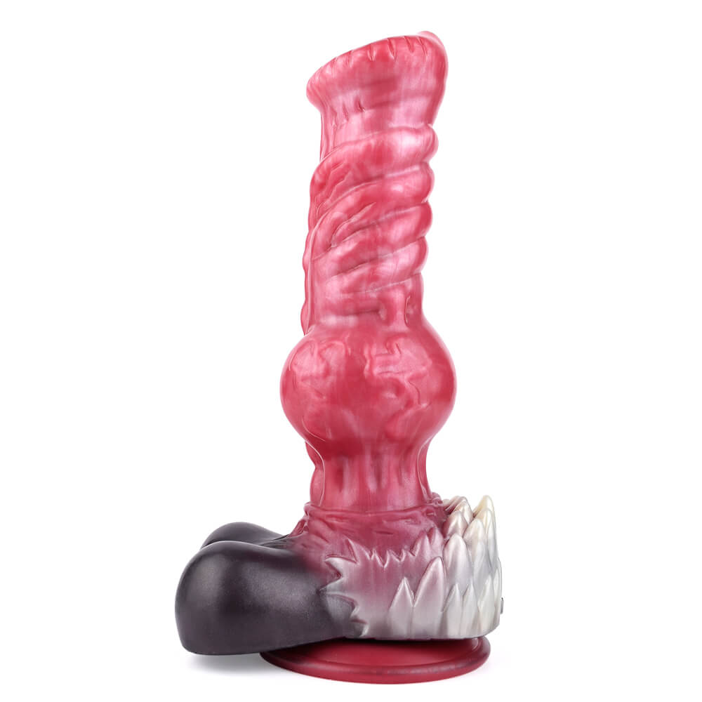 Alpha 13 Inch Silicone Wolf Dildo with Cock Knot - Tarisss Sex Toy Store