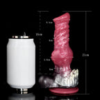 Alpha 13 Inch Silicone Wolf Dildo with Cock Knot - Tarisss Sex Toy Store