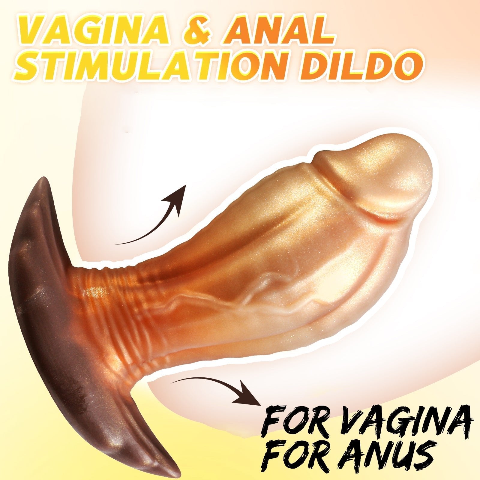 Anal Butt Plug Silicone Sex Toys with Anchor Base - Tarisss Sex Toy Store