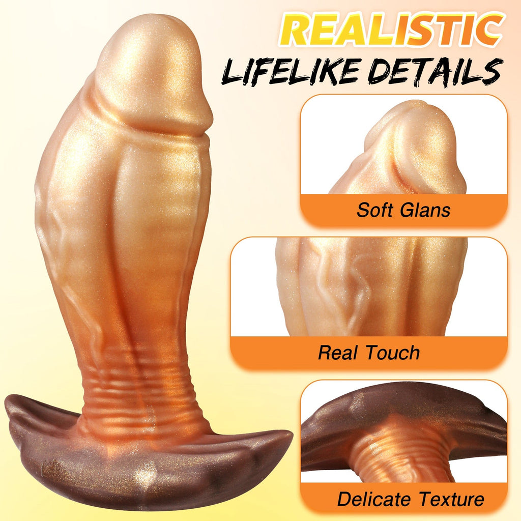 Anal Butt Plug Silicone Sex Toys with Anchor Base - Tarisss Sex Toy Store