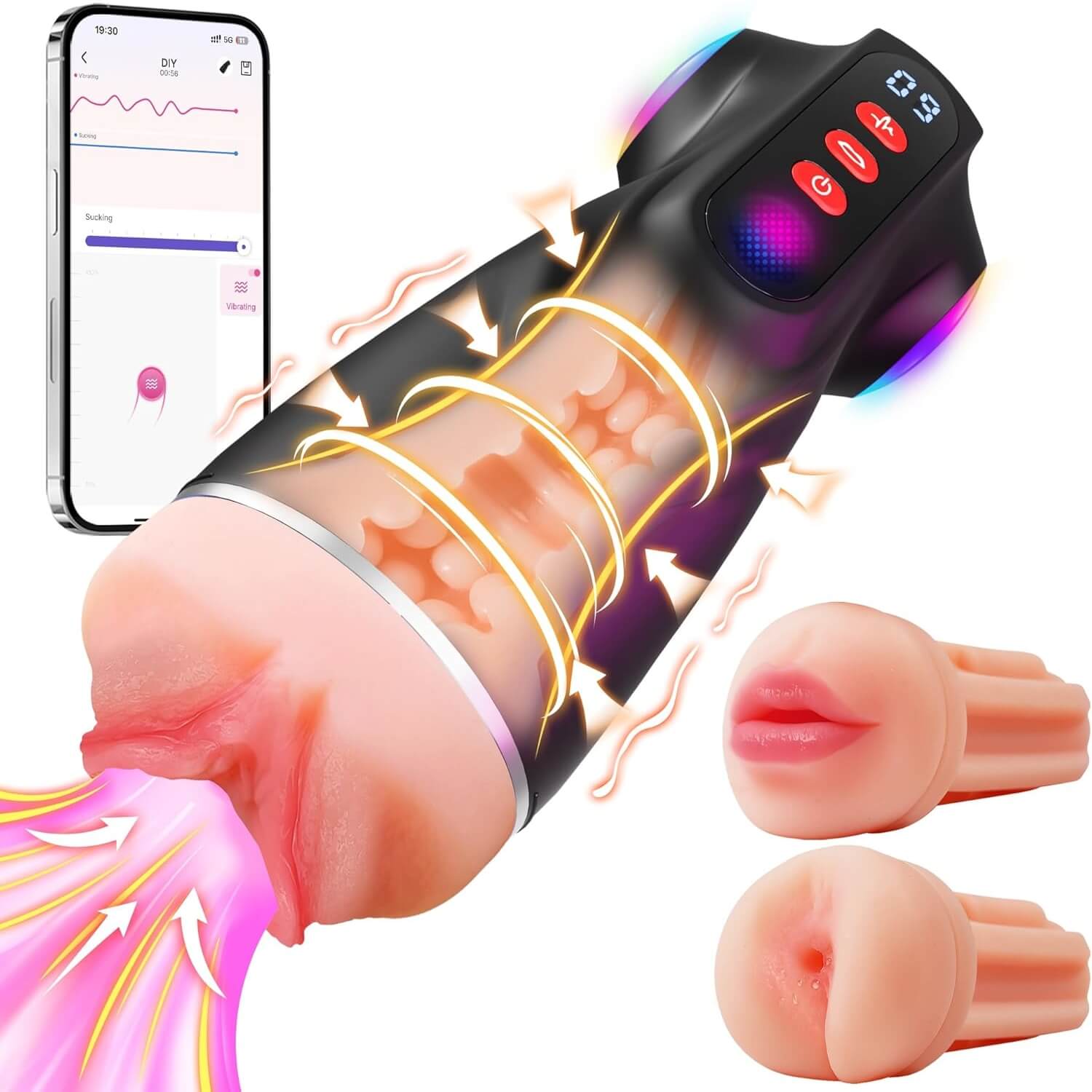 App - Controlled Stroker - Tarisss Sex Toy Store