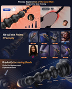 App - Controlled Telescopic Thrusting Anal Plug (3rd Generation) - Tarisss Sex Toy Store