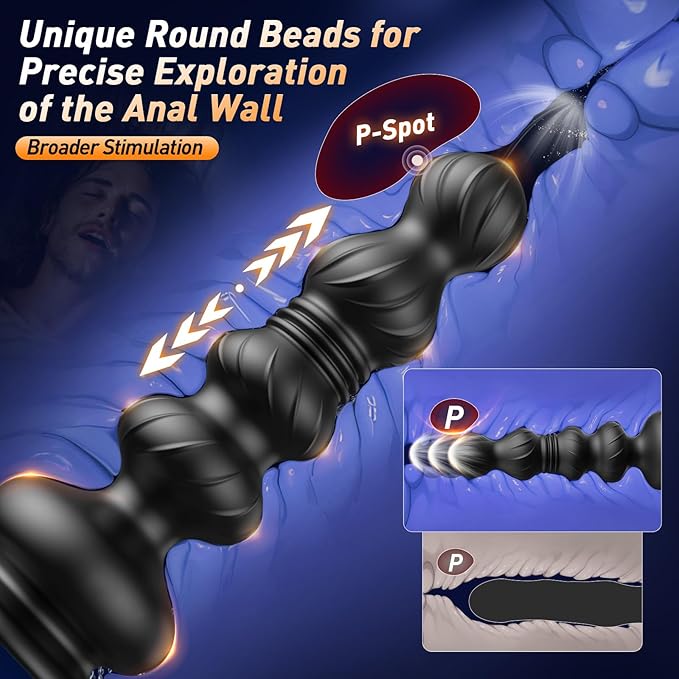 App - Controlled Telescopic Thrusting Anal Plug (3rd Generation) - Tarisss Sex Toy Store