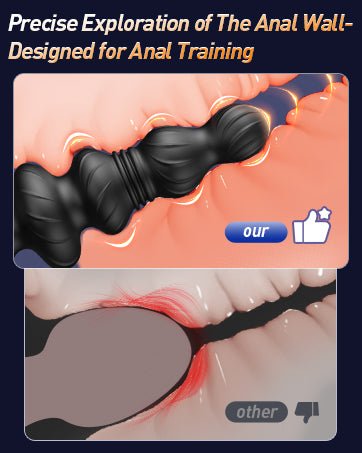 App - Controlled Telescopic Thrusting Anal Plug (3rd Generation) - Tarisss Sex Toy Store