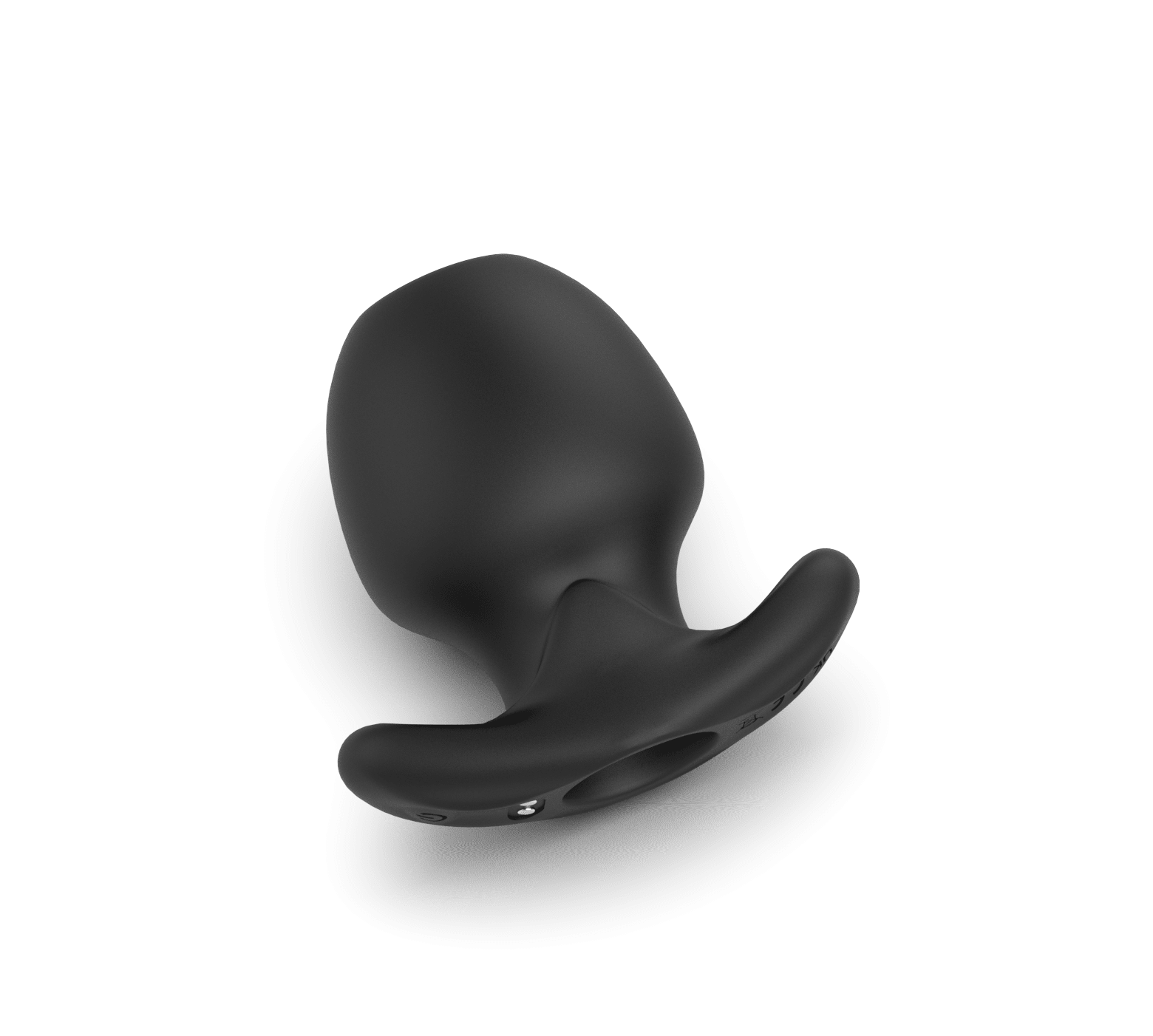 App - Controlled Vibrating Hollow Anal Plug with Wide Base - Tarisss Sex Toy Store