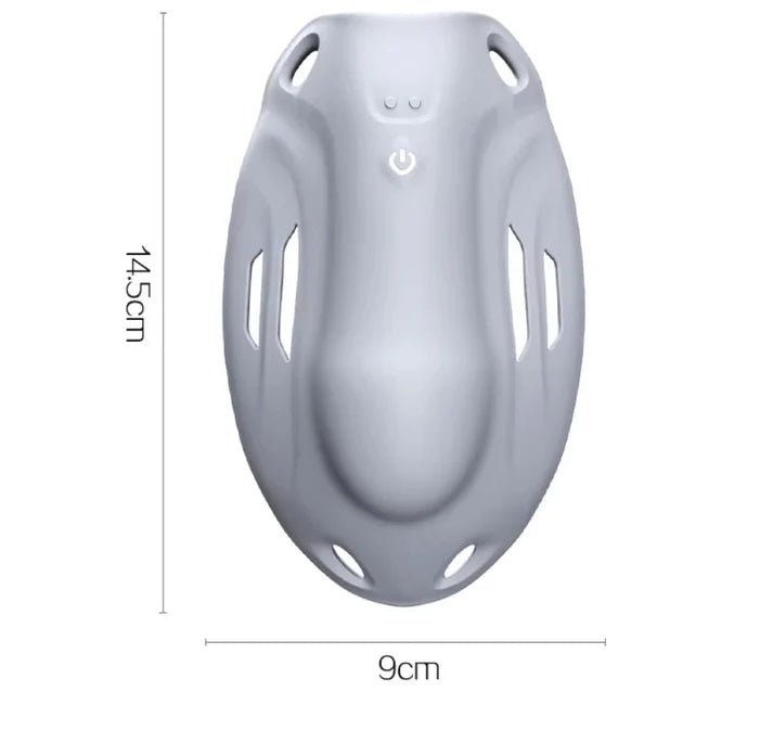 App - Controlled Wearable Male Enhancer & Vibrating Chastity Cage for Discreet Outdoor Play - Tarisss Sex Toy Store