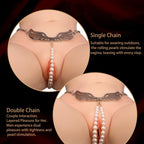 Metal Strapon Crotchless Panties – Breeding Kink Sex & Bettie Bondage BDSM Foreplay Toy