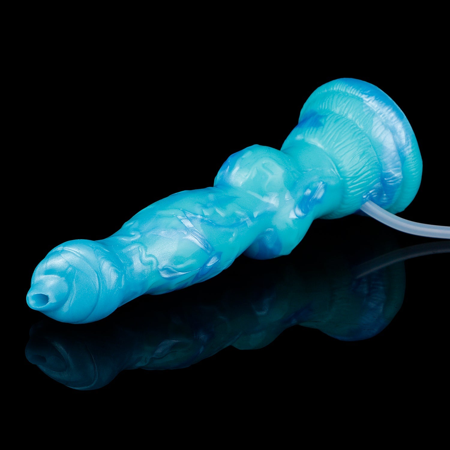Fantasy Squirting Dog Knotting Dildo – Creature Cock with Ejaculating Function Sex Toys for Women