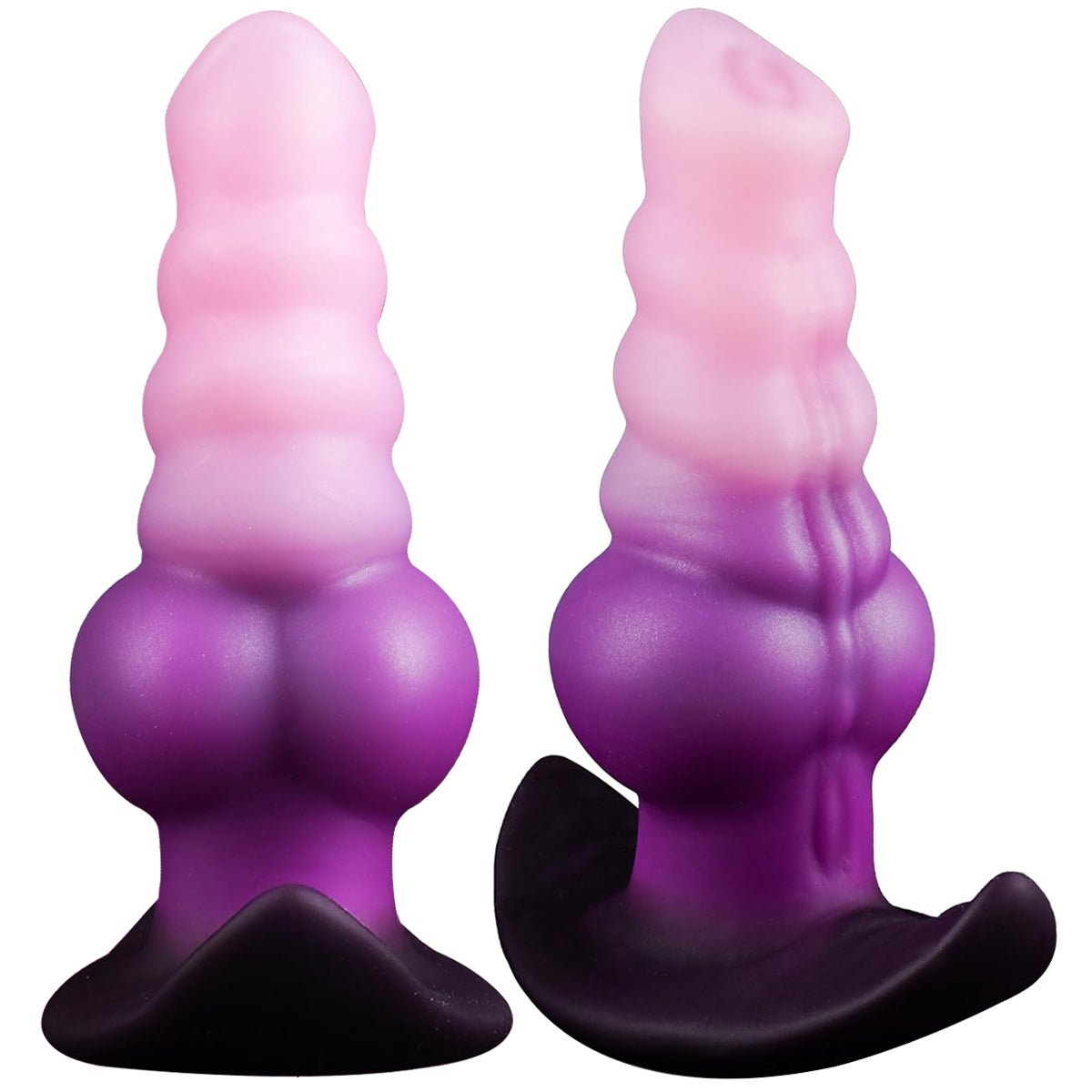 Aural Bliss Vibrating Plug – Dual Tone Purple Edition - Tarisss Sex Toy Store