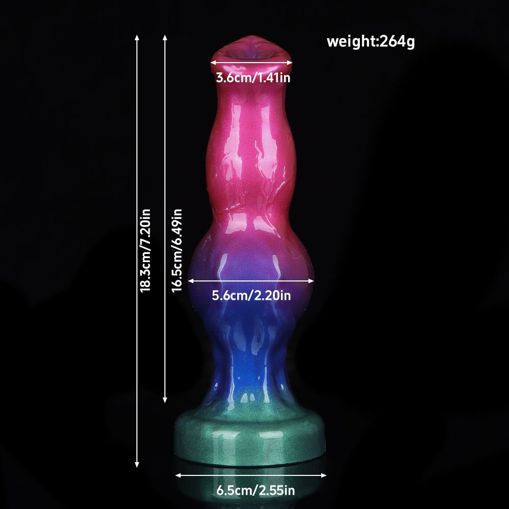 AuroraGlow Triple - Size Gradient Silicone Plug - Tarisss Sex Toy Store