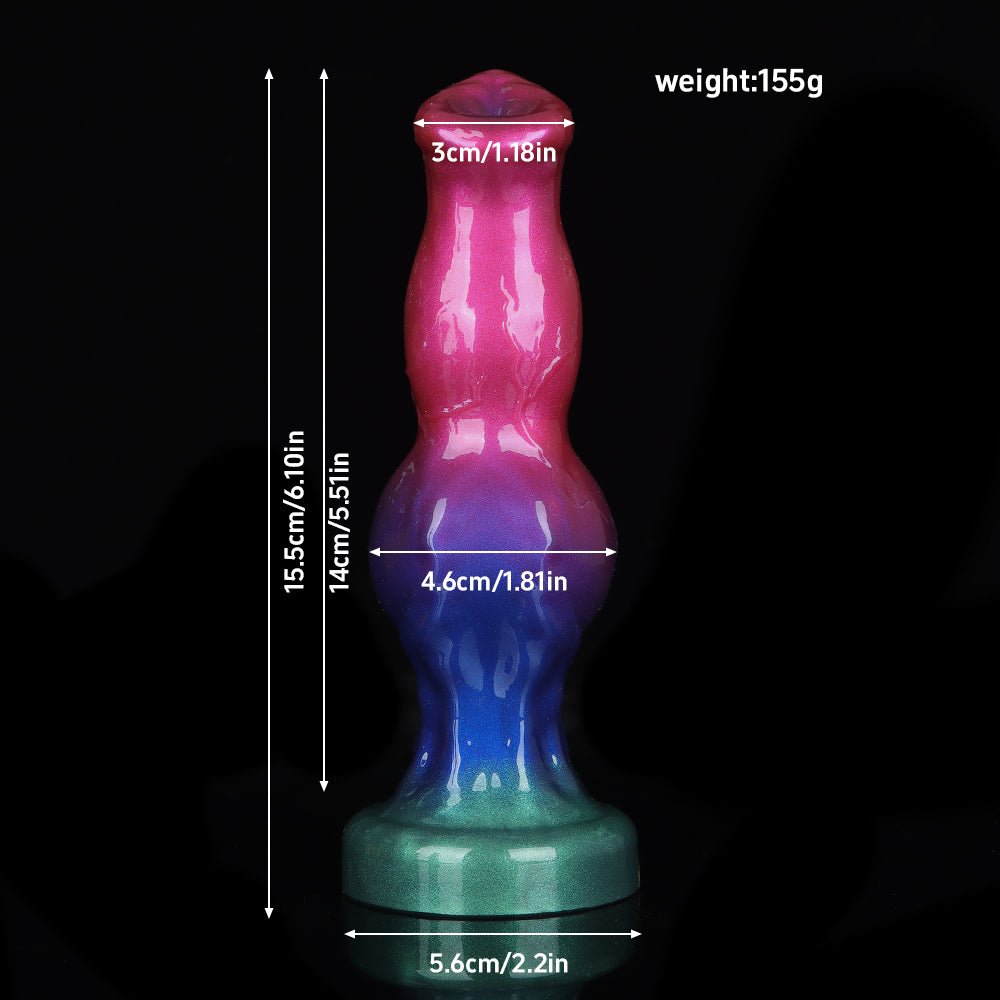 AuroraGlow Triple - Size Gradient Silicone Plug - Tarisss Sex Toy Store