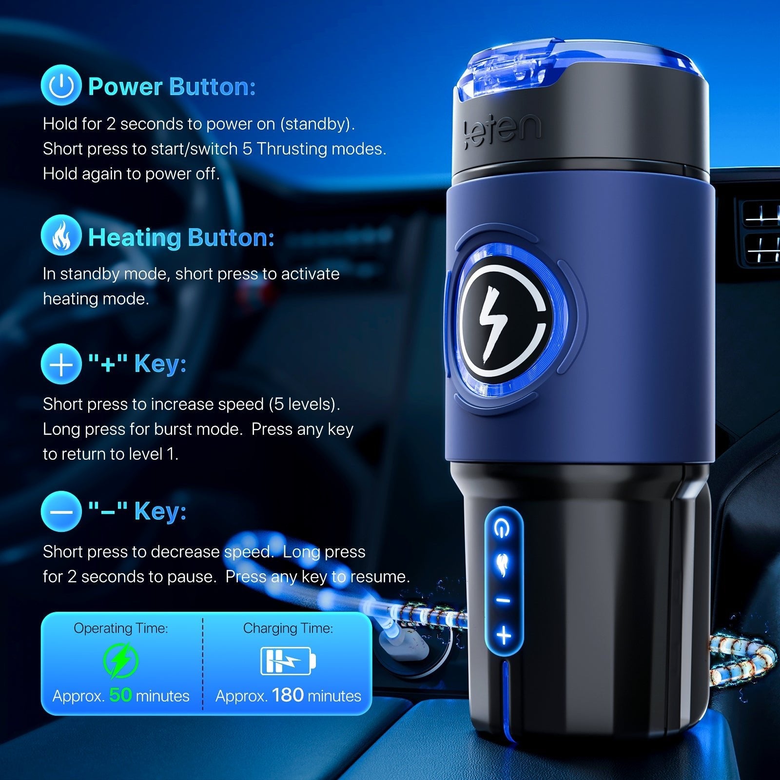 Automatic Male Masturbator Cup with Brushless Motor - Tarisss Sex Toy Store