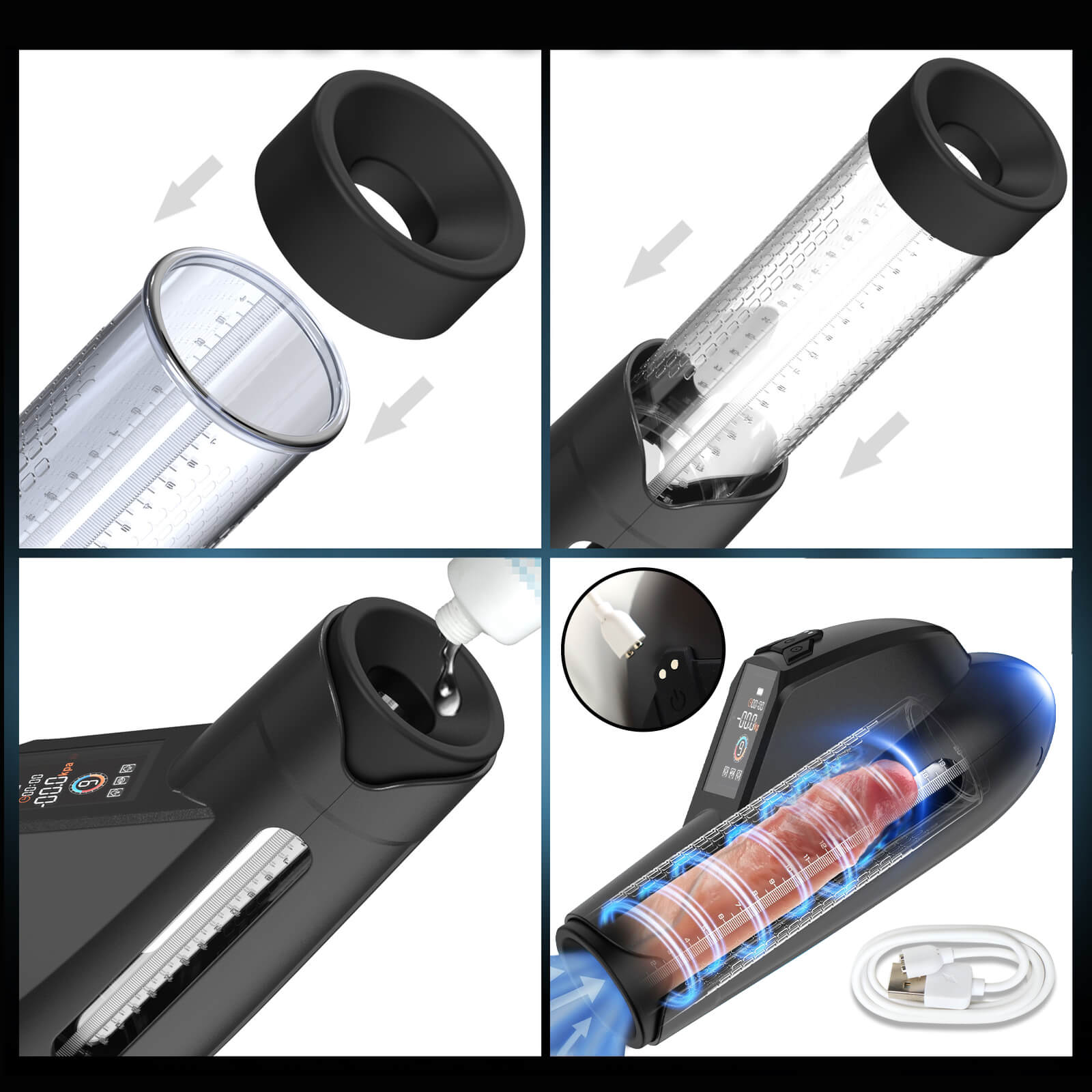 Automatic Penis Pump - Tarisss Sex Toy Store