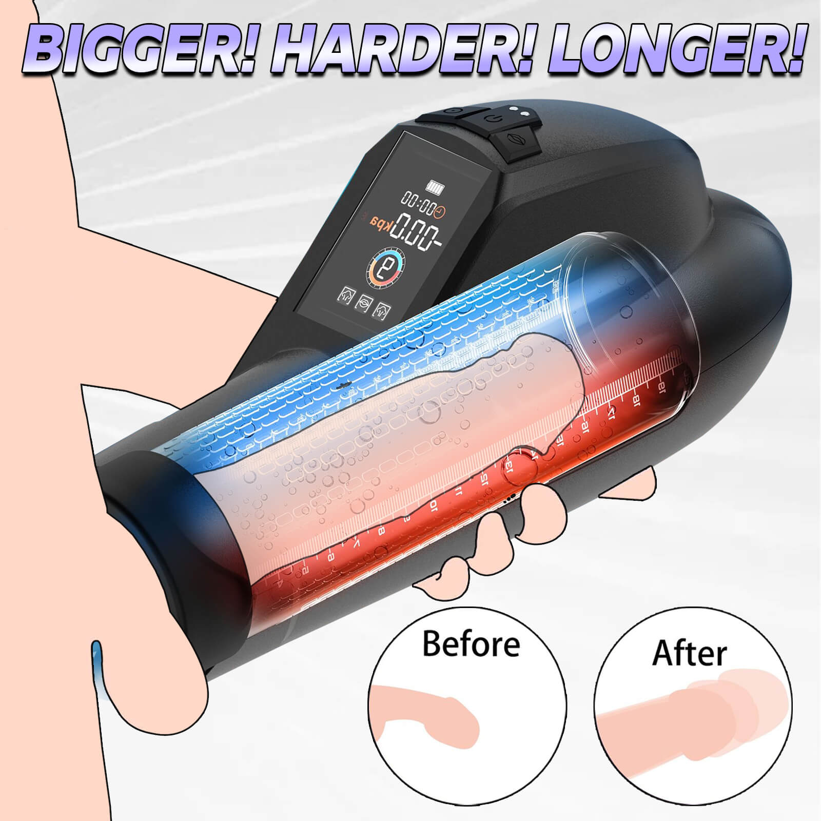 Automatic Penis Pump - Tarisss Sex Toy Store