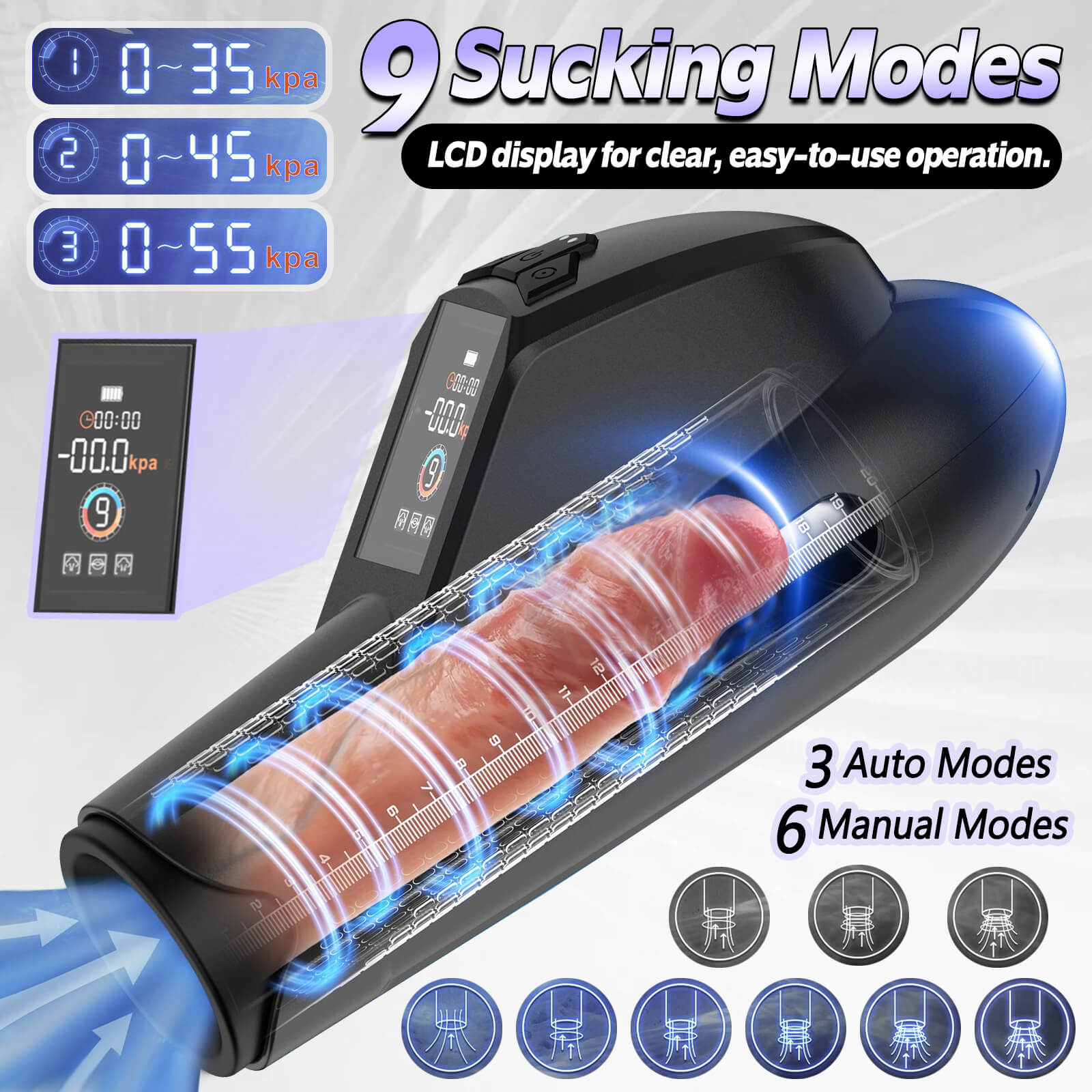 Automatic Penis Pump - Tarisss Sex Toy Store